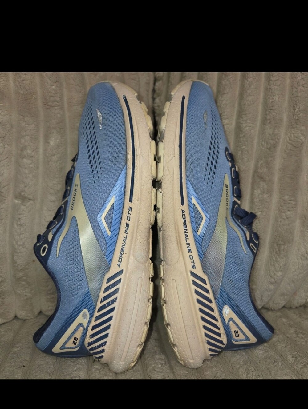 Brooks Adrenaline GTS 23 Women's Running Shoes Blue Support Sneakers Size 8 - Picture 6 of 10